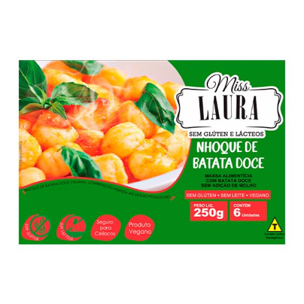 NHOQUE DE BATATA DOCE MISS LAURA 250G