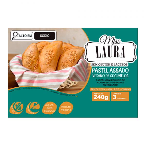 PASTEL DE FORNO INTEGRAL DE COGUMELOS  MISS LAURA 240G